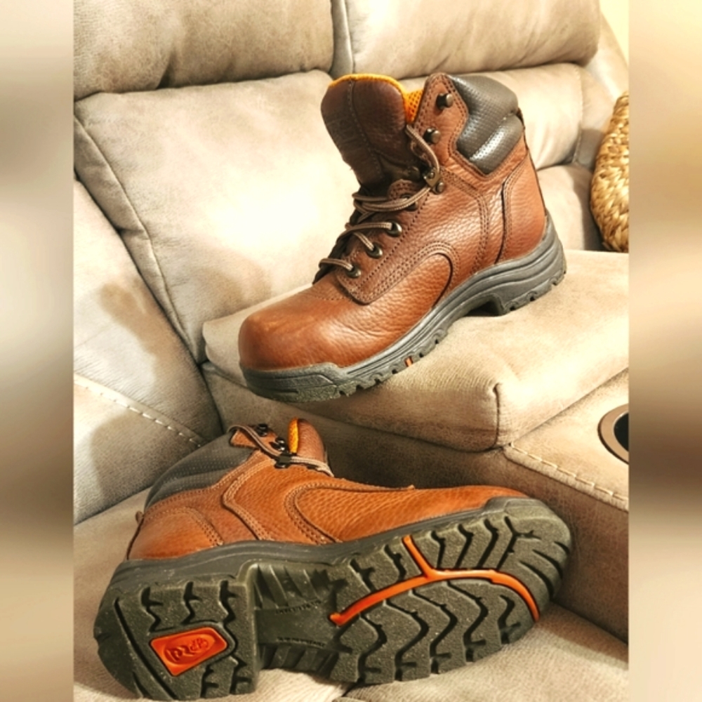 Timberland women's hiking or work boots . Like New